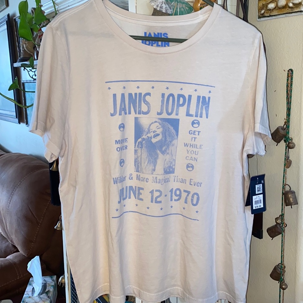 Lucky Brand T shirt Janis Joplin XL NWT